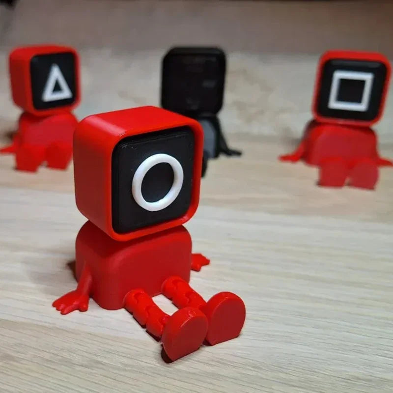 3d Printed Mini Game Anime Action Figures Collection Office Home Ornament Cosplay Toy Kids Gift Decorative Toys