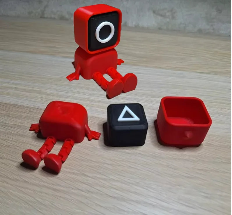 3d Printed Mini Game Anime Action Figures Collection Office Home Ornament Cosplay Toy Kids Gift Decorative Toys
